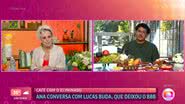 Ana Maria Braga pede desculpas para Lucas Henrique - Reprodução/Globo