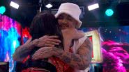 MC Bin Laden e Isabelle se abraçam - Foto: Reprodução / TV Globo