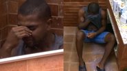 Davi tem crise de choro escondido no banheiro do BBB 24 - Reprodução/Globo