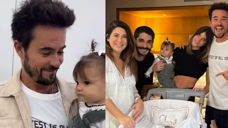Paulinho Vilhena visita Fernanda Paes Leme - Reprodução/Instagram