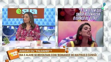 Sonia Abrão detona Bia e Alane - Reprodução/RedeTV!