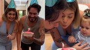 Viih Tube e Eliezer organizaram celebração intimista para filha - Reprodução/Instagram