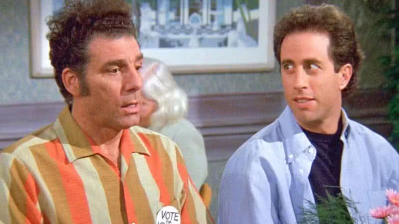 Michael Richards e Jerry Seinfeld - Foto: Divulgação / NBC