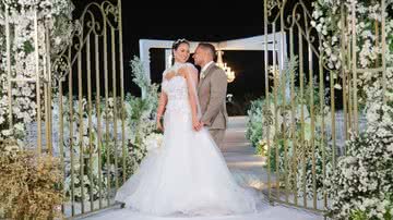 Casamento foi realizado na noite de sexta-feira, 24, no Palácio Monte Líbano - Clayton Felizardo/Brazil News