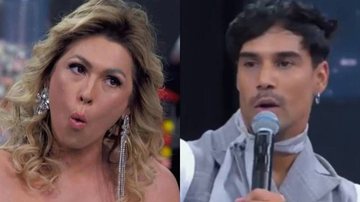 Lívia Andrade gera polêmica com Micael Borges no Domingão - Reprodução/Globo