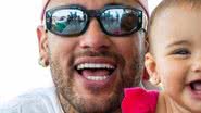 Filha de Neymar surge sorrindo em nova foto com o jogador - Reprodução/Instagram