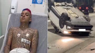MC Brinquedo sofreu acidente de carro - Foto: Reprodução / Instagram