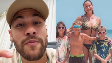Neymar Jr se envolveu em polêmica e falou sobre filhos de Luana Piovani - Reprodução/Instagram