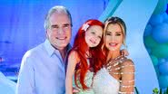 Roberto Justus, Vicky e Ana Paula Siebert - Foto: Andy Santana / Brazil News