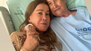 Zilu Camargo surge em foto com a mãe no hospital - Reprodução/Instagram