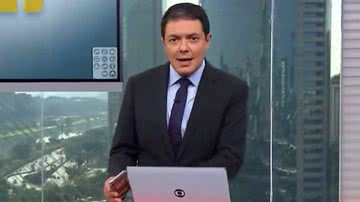 Alan Severiano viraliza após incidente ao vivo em jornal da Globo: \u0027Quebrei\u0027