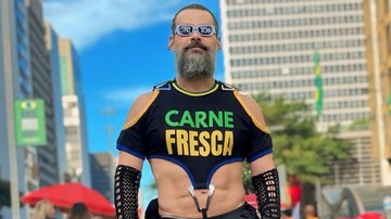 Carmo Dalla Vecchia deseja mundo melhor em Parada do Orgulho LGBT+ - Reprodução/Instagram