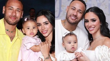 Filha de Neymar Jr e Bruna Biancardi foi batizada duas vezes - Reprodução/Instagram