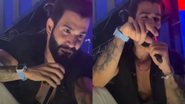 Gusttavo Lima reage ao ser pedido em casamento por fã em show - Reprodução/Instagram/Leo Dias