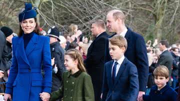 Kate Middleton com os filhos - Foto: Getty Images