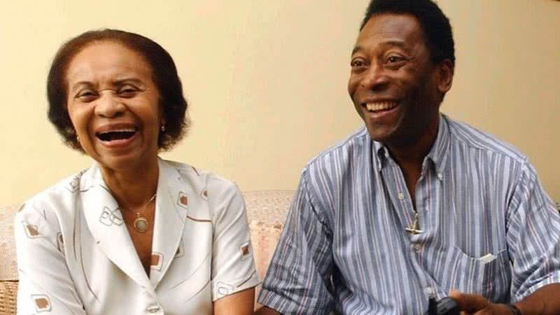 Pelé e a mãe, dona Celeste Arantes - Foto: Reprodução / Instagram