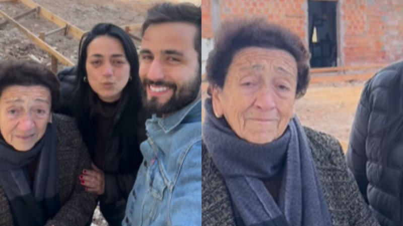 Matteus, Luciane Amaral e Dona Neuza - Foto: Reprodução / Instagram