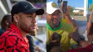 Neymar Jr. surpreende vendedor ambulante com atitude - Reprodução/Instagram/Portal Leo Dias