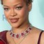 Rihanna participa de evento de sua marca de cosméticos