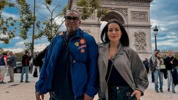 Rodriguinho e Bruna Amaral visitaram Paris - Foto: Reprodução/Instagram