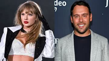 Taylor Swift e Scooter Braun - Getty Images