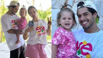 Virginia Fonseca, Zé Felipe e a filha do casal, Maria Flor - Foto: Reprodução / Instagram