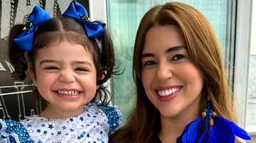 Vivian Amorim com a filha - Reprodução/Instagram