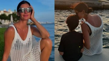 Isabella Fiorentino mostra momento com os filhos nos EUA - Reprodução/Instagram