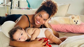 Jeniffer Nascimento e a filha, Lara - Foto: Reprodução/Instagram