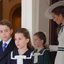 Kate Middleton e os filhos, George e Charlotte