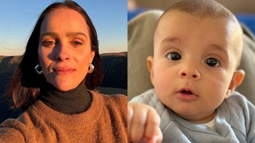 Leticia Cazarré e o filho caçula - Reprodução/Instagram