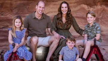 Príncipe William e Kate Middleton com os filhos - Foto: Reprodução/Instagram