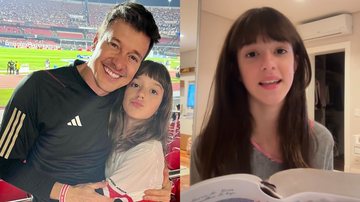 Rodrigo Faro e a filha caçula, Helena - Foto: Reprodução / Instagram