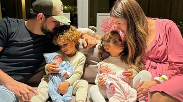 Cantor Sorocaba fala sobre paternidade e celebra nascimento dos gêmeos - Reprodução/Instagram