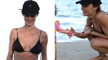 Thaila Ayala exibe barriga sarada em dia na praia com os herdeiros - Reprodução/Instagram