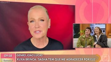 Xuxa Meneghel no programa Encontro - Foto: Reprodução/TV Globo