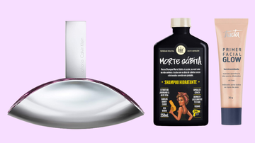 Perfume, escova secadora e outros itens em oferta para incluir na rotina de beleza - Reprodução/Amazon