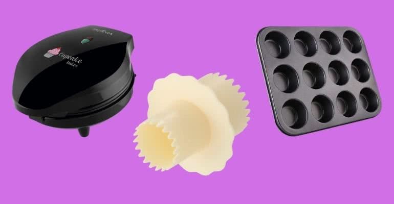 5 itens essenciais para preparar cupcakes - Reprodução/Amazon
