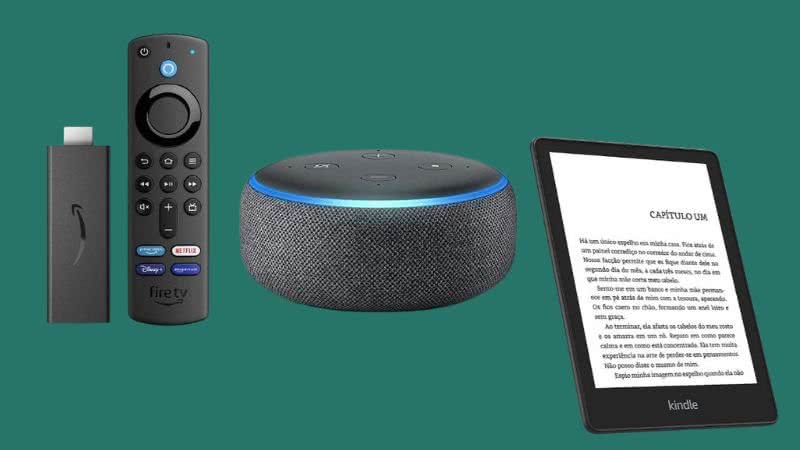 Confira os modelos de Echo, Fire TV e Kindle em oferta na Amazon - Reprodução/Amazon