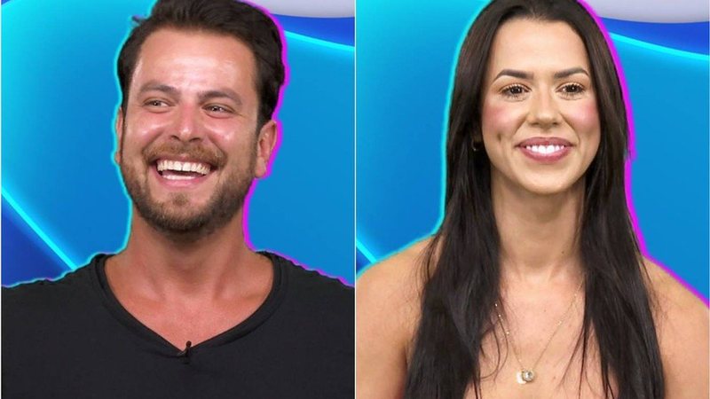Gustavo e Larissa especulam voto - Reprodução / TV Globo
