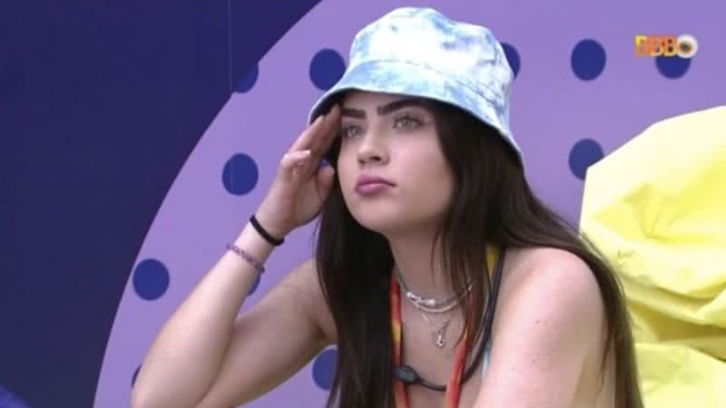 Jade Picon em conversa com Larissa Tomasia - Reprodução / TV Globo