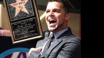 Ricky Martin, ex-Menudo, ganha estrela na... - AFP