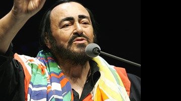Luciano Pavarotti é homenageado com teatro... - AFP