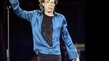 Mick Jagger não acredita na tentativa... - AFP