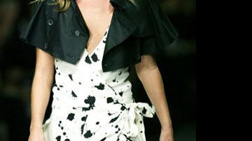 Kate Moss: modelo terá quadro... - AFP