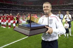 David Beckham é homenageado com o prêmio... - Reuters