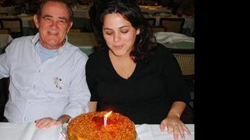 Renato Aragão festeja aniversário da neta... - Glaycon Muniz
