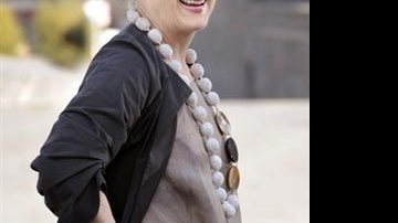 Meryl Streep chega à Espanha para receber... - AFP