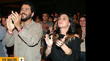 Fernanda Rodrigues e Bruno Mazzeo... - Fotos: Marcelo Bruno