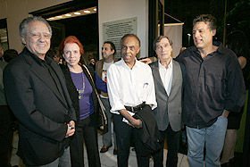 Gilberto Gil prestigia lançamento... - Crédito da foto: Marcelo Bruno